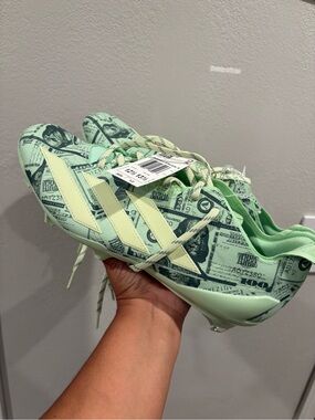 Adidas Adizero Electric II Currency Football Cleats Men’s Size 12.5 JQ3980